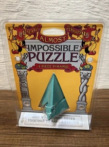 Selten Vintage ~ Pyraminx ~ Pyramide Dreieck unmöglich Puzzle ~ 4 Stück Challange - Bild 1 von 3