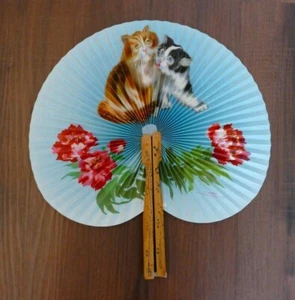 Cat Decor Paper Fan - Made in the people's republic of china - Picture 1 of 3