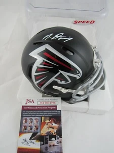 Mike Davis Atlanta Falcons Signed Autograph Mini Helmet - Picture 1 of 3