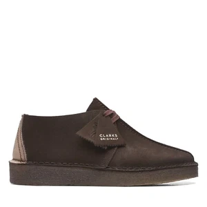 NEW Clarks Originals Desert Trek Brown Suede LEATHER "BANK ROBBER" Lace up SHOES - Picture 1 of 7