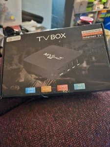 MXQ Pro 4K Ultra HD 64Bit WIFI Android 10.0 Quad Core Smart TV Box Media Player - Picture 1 of 1