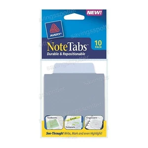 Avery 3 x 3-1/2 Note Tabs Index Notetabs Cool Purple 10Pk - Picture 1 of 1
