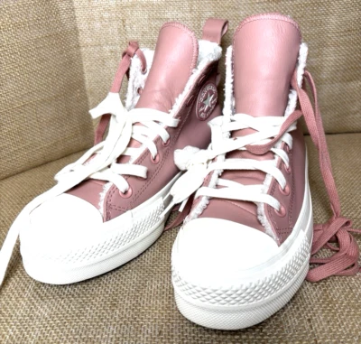 Converse Chuck Taylor All Star Lift Rust Pink  A04256C Women’s Size 5.5 Sneaker - Image 1 of 4