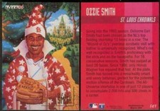 Ozzie Smith #5 1994 Fleer Pro-Visions 'The Wizard'