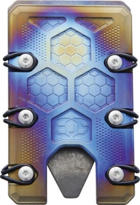 EOS 2.5 Card & Money Minimal Wallet Flame Anodized Titanium Body Multi-Tool WAL2 - Picture 1 of 1