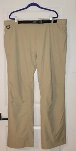 Kast Gear Fishing Pants Men's 2XL Extreme Revolver Guide Tan Lightweight New - Picture 1 of 7