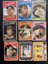 1959 Venezuela Topps GRAY BACK *Pick Your Card* Venezuelan GREY - Complete a Set