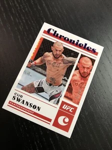 2023 Panini Chronicles UFC Cub Swanson Chronicles Purple Foil /49 - Picture 1 of 4