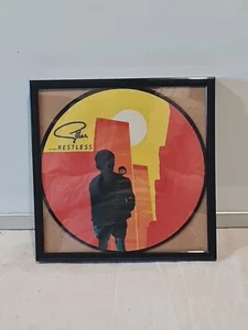 Ian Gillan Restless Framed UK 7" vinyl picture disc single VSY465 - Picture 1 of 2