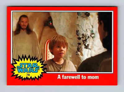 2004 Topps Star Wars Heritage #78 A FAREWELL TO MOM - Image 1 of 2
