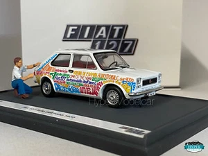 BRUMM 1/43 FIAT 127 I SERIE AUTO DELL'ANNO 1972 BIANCO ART.S25/06 - Foto 1 di 3