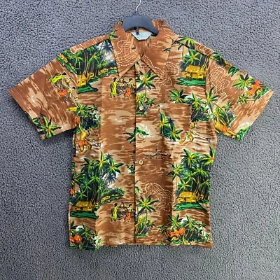 Vintage Royal Islander Hawaiian Shirt Large Short Sleeve Island Camp 60s Mod - Image 1 of 4