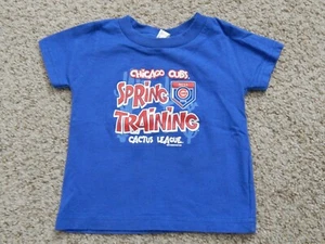 CHICAGO CUBS MLB BASEBALL KANINCHENHÄUTE FRÜHLING TRAINING 2018 KLEINKIND 18M T-SHIRT - Bild 1 von 6