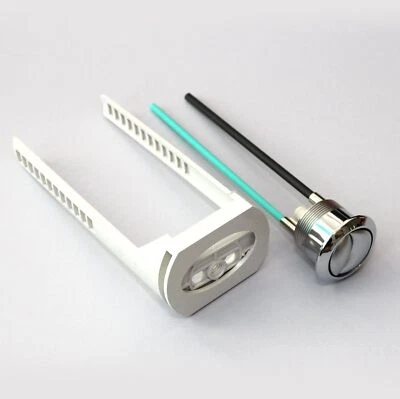 Genuine Geberit Replacement Backplate/Support and Dual Flush Buttons for Ideal  - Image 1 of 4