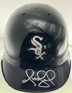 OMAR VIZQUEL 2010 2011 Chicago White Sox Autographed Riddell Mini Helmet COA - Picture 1 of 1
