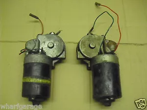  JAGUAR DAIMLER ELECTRIC POWER WINDOW LIFT MOTOR PAIR SERIES 2&3 XJ6 XJ12 & XJS - Picture 1 of 5