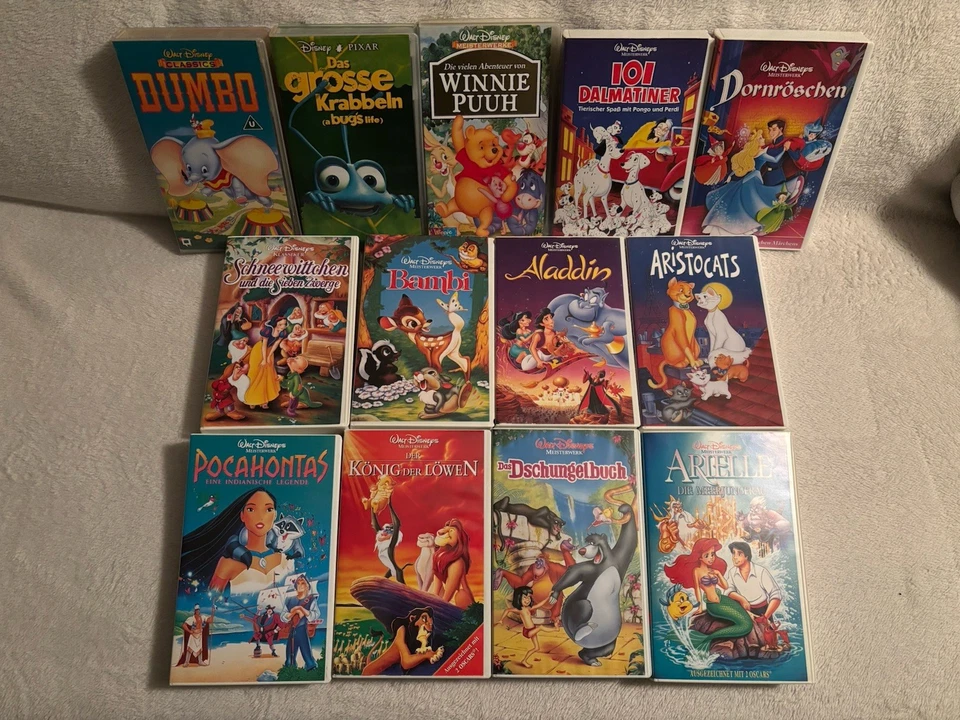 Walt Disney VHS Sammlung 13 Filme  - Bild 1 von 1
