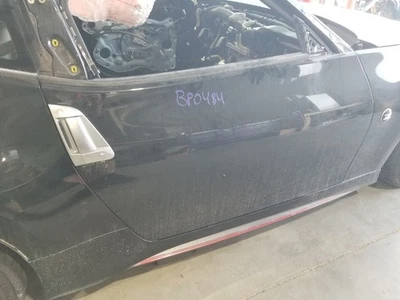 16 2016 NISSAN 370Z COUPE PASSENGER RIGHT DOOR BLACK  - Image 1 of 4