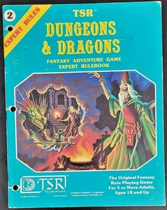 Dungeons & Dragons Expert Rulebook Rules TSR D & D First Printing Jan 1981 - Picture 1 of 5