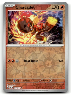 Charcadet 040/198 Reverse Holo Common SV01: Scarlet & Violet Base Set LP - Image 1 of 2