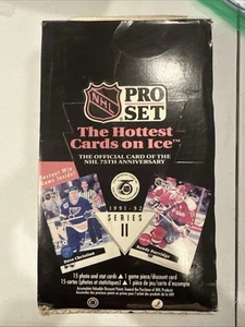 (1) 1991/92 Pro Set Hockey NHL Series 2 II U.S. Edition Factory Sealed Hobby Box - Picture 1 of 3