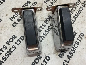 Triumph Dolomite Sprint Pair Front Bumper Overriders - Picture 1 of 7