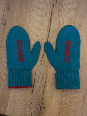 Mitones de lana Kate Spade New York azul + rojo  Foto 1 de 4