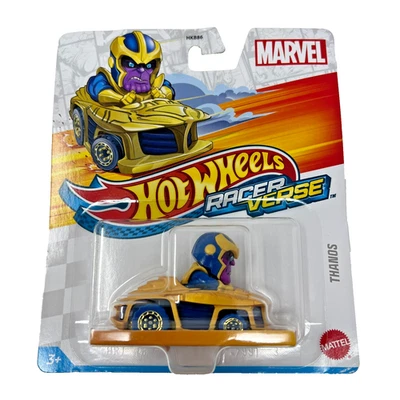 Hot Wheels Marvel Racer Verse THANOS New on Card - Image 1 of 4