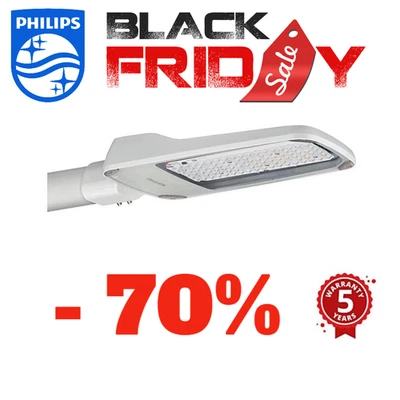 PHILIPS CoreLine Malaga LED Illuminazione stradale BRP102 LED75/740 6133lm 56,5W - Immagine 1 di 4