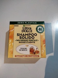 GARNIER ultra dolce SHAMPOO SOLIDO Ricostituente per capelli fragili ECO 60g - Foto 1 di 1