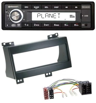 Continental USB 1DIN AUX DAB MP3 Autoradio für Kia Ceed (2007-2009) - Bild 1 von 4