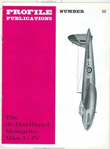 Profile Aircraft-WWII-Aviation-RAF-Mosquito Mks. I-IV-Design-Detail-Colors-Guide - Imagen 1 de 1