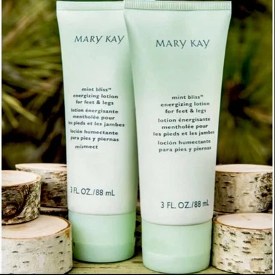 MARY KAY~LOCIÓN BLISS COMO NUEVA~LOTE DE 3~LOCIÓN ENERGIZANTE PARA PIES Y PIERNAS~¡TAMAÑO COMPLETO! Foto 1 de 3