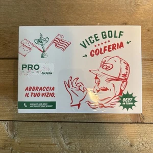 NEW Vice Pro Plus Limited Edition Golferia Golf Balls Sealed Dozen Ryder Cup - Picture 1 of 5