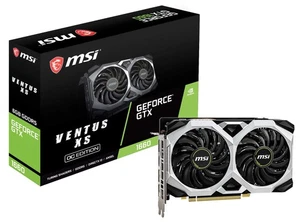 MSI Gaming GeForce GTX 1660 192-Bit HDMI/DP 6GB GDRR5 HDCP Support DirectX 12 Du - Picture 1 of 8