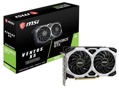 MSI Gaming GeForce GTX 1660 192-Bit HDMI/DP 6GB GDRR5 HDCP Support DirectX 12 Du - Image 1 of 4