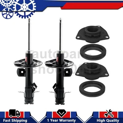 4 Front KYB Shocks and Struts Strut Assembly For Nissan LEAF 2013 2012 2011 - Image 1 of 4