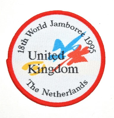 United Kingdom Contingent Badge 1995 XVIII World Jamboree The Future Is Now - Image 1 of 4