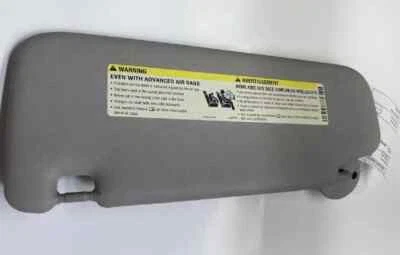 2012-2020 Chevrolet Sonic Right Passenger Sunvisor Gray - Image 1 of 2