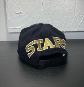 Vintage NHL Minnesota North Stars Wool Block Head American Needle SnapBack Hat - Picture 1 of 4