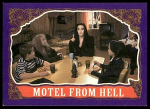 1991 Topps The Addams Family Movie Card #84 Motel from Hell - Picture 1 of 2