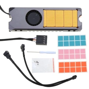8mm Aluminum NVME for M.2 2280 SSD Radiator Hard Drive Heat Sink Desktop Dedicat - Afbeelding 1 van 8