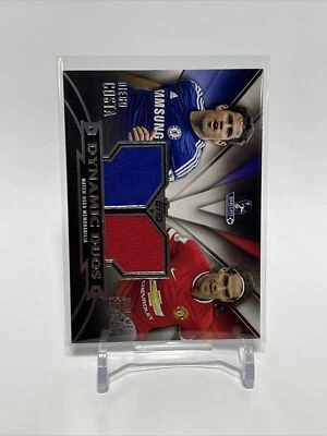 2014 Topps Premier Gold Dynamic Duo Jersey Diego Costa Radamel Falcao /50 - Image 1 of 3