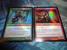 MTG Foil Kruin Outlaw | Terror & Daybreak Ranger | Nightfall Predator EX/LP-