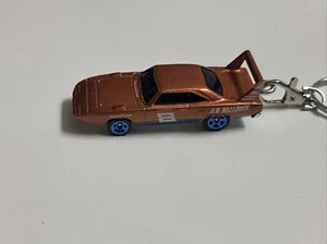 2012 Mattel Plymouth Superbird Car 1:64 Metallic Orange H.W. Walldogs Keychain.. - Picture 1 of 6