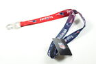 NFL New England Patriots Ombre Lanyard, Navy/Red, Onse Size 0