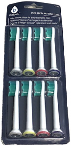 Genuine Pursonic Replacement Tooth Brush Head PSRB8 Pack of 8