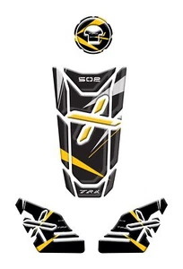 KIT ADESIVI COMPATIBILE CON BENELLI TRK 502 X Giallo - Foto 1 di 1