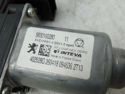 9830160280 motor elevalunas delantero derecho peugeot 508 (2018-) 1.5hdi 571792 Foto 1 de 4