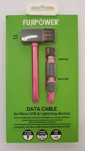 Cavo USB Dati Ricarica Telefono Adattatore Da USB-A a MICRO USB ANDROID APPLE - Foto 1 di 2